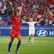 Illustration for article titled Christen Press Scores, Alex Morgan Trolls, And USWNT Leads England 2-1 At The Half
